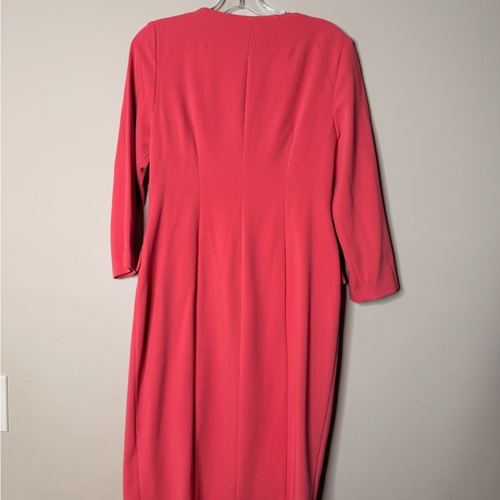 NWT Donna Karan New York 3/4-sleeve double-breasted midi blazer dress size - 8 - Picture 4 of 4